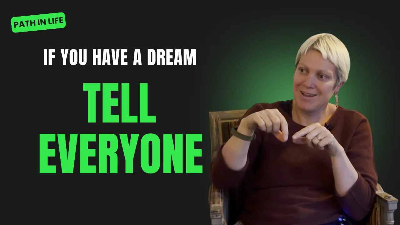 If you have a dream tell everyone: Ruth's story